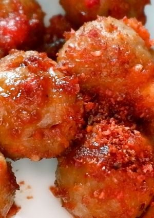 Foto resep Bakso Keju Pedas Bon Cabe