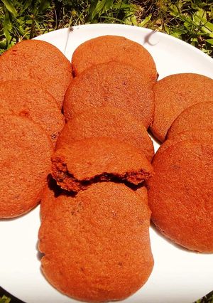 A picture of Red velvet cookies.