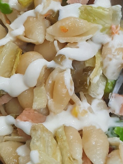 عکسی از دستور سالاد ماکارونی😊😋