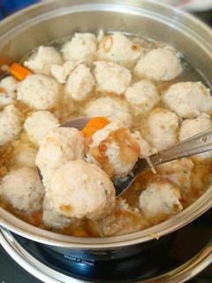 Foto resep Kuah Baso Ayam (lembut dan anak anak suka 😍)
