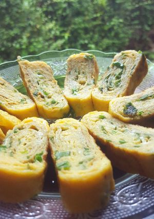Foto resep Telur Dadar Gulung Irit Ala-ala Korea Mudah dan Cepat