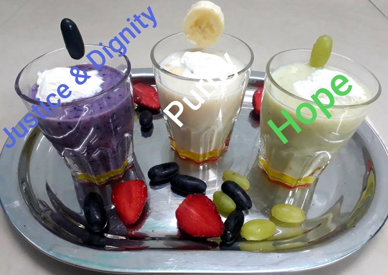 Multi Colour Milkshake