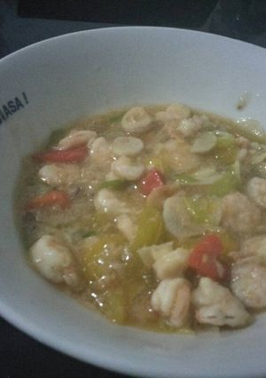 Foto resep Udang Asam Pedas