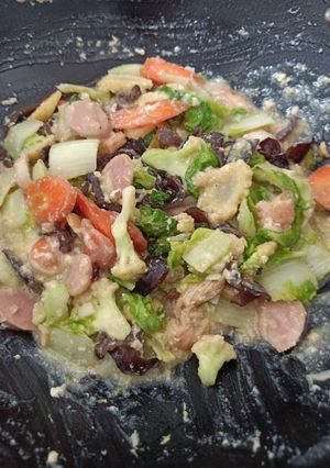 Foto resep Capcay udang simpel