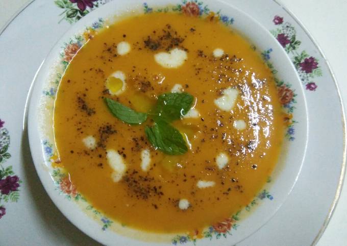 Easiest Way to Prepare Speedy Pumpkin veg soup
