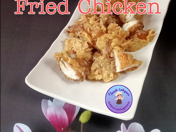 Resep Taiwan Crispy Fried Chicken Bunda Pasti Bisa