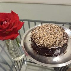 A picture of Chocolate Crepe Cake.