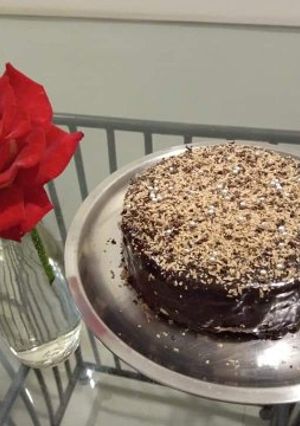 A picture of Chocolate Crepe Cake.