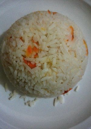 A picture of Carrot Rice.