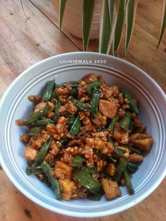 Foto resep Tumis tempe tahu kacang panjang