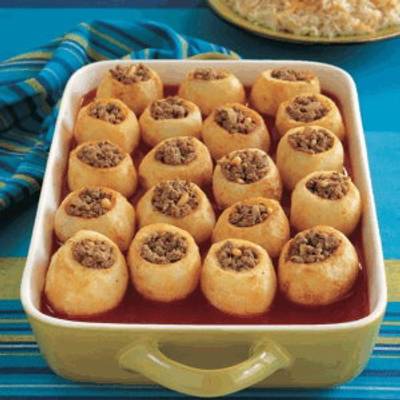 بطاطس محشية باللحم المفروم بالصور من anas morgan - كوكباد