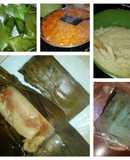 Tamales de calabaza con camarón