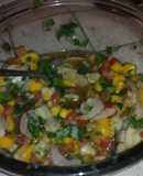 Ceviche de pescado, versión Eddy
