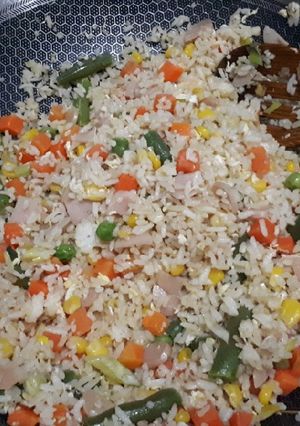 Foto resep Nasi goreng Oriental (simpel)