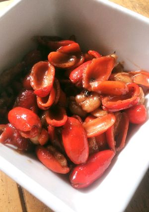 Foto resep Kulit melinjo udang asam manis
