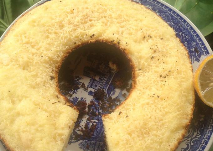 Resep Bolu singkong lemon topping keju 🍋🍋 Anti Gagal