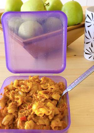 A picture of Tuna and Pasta.
