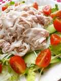 Chilled Pork Shabu Salad with Lots of Vegetables