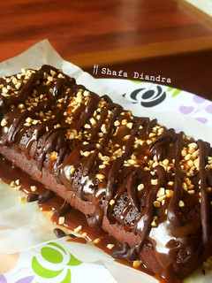 Foto resep Brownies Choco Peanut Caramel Fudge🇺🇸