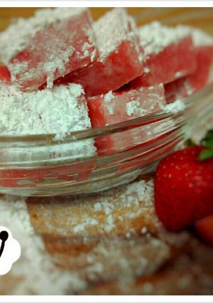 Foto resep Strawberry Turkish Delight