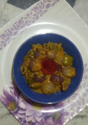 प्याज की सब्जी (Pyaaz ki Sabji Recipe In Hindi) रेसिपी मुख्य फोटो