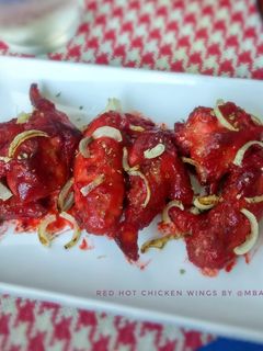 Foto resep Red Hot Chicken Wings