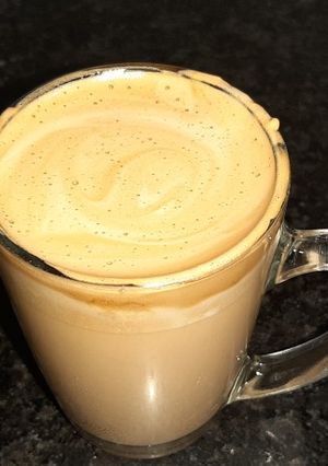A picture of Dalgona Coffee.