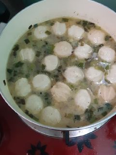Foto resep Kuah bakso ikan tuna