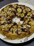56. Banana Cake Coklat Almond