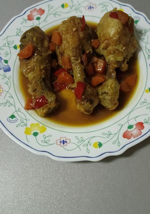 Una foto de Jamoncitos en salsa