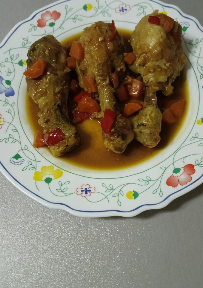 Una foto de Jamoncitos en salsa