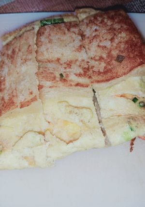 Foto resep Roti Telur Lipat Korea