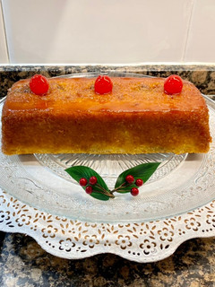 Foto principal de Budín de coco, relleno de dulce de leche