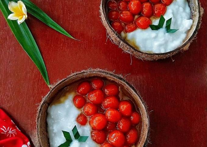 Resep Bubur Sumsum Biji Salak Ubi Anti Gagal