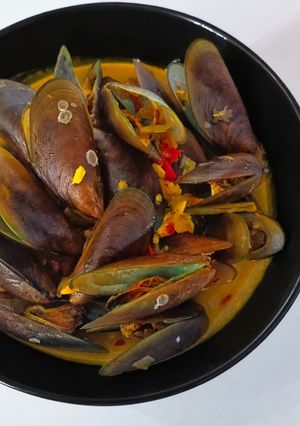 Foto resep Kerang Ijo Rebus Bumbu Kuning