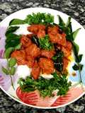 Spicy tangy chicken 65