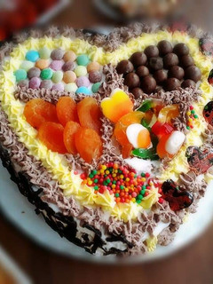 صورة لوصفة كيكة ثلاث طبقات
