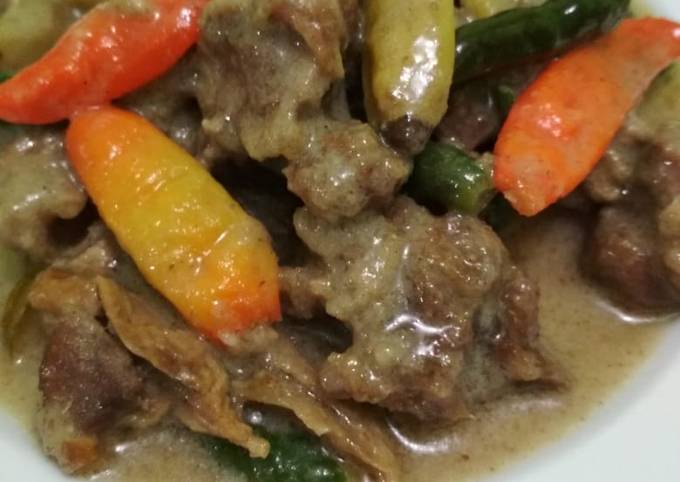 Daging sapi masak putih #BikinRamadanBerkesan