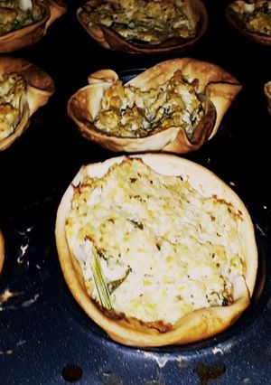 Una foto de Canastitas de pollo