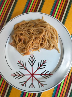 Una foto de Spaghetti Rojo
