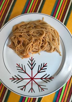 Una foto de Spaghetti Rojo