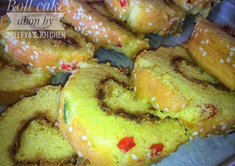 Abon Rollcake aka Bolu gulung abon