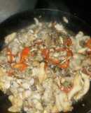 Salsa de hongos