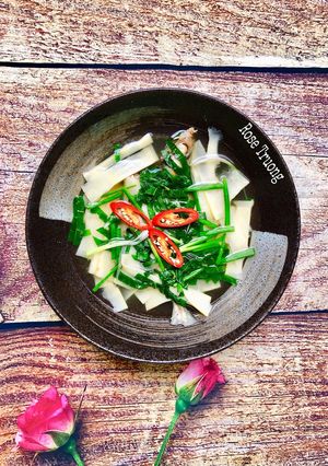 Hình của món Cá Ngân Nấu Măng Tươi.