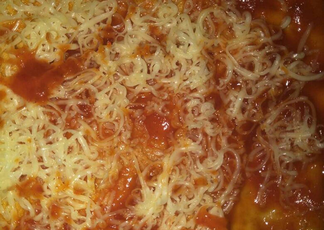 Pizza telur simple