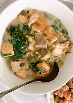 Hình của món Canh cà bung.