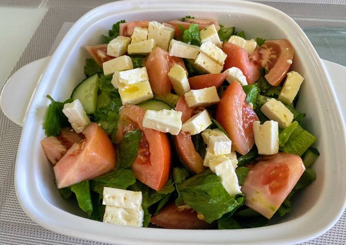 Recipe of Award-winning Veggie Salad with Fine Salad Dressing