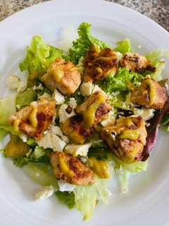 A picture of Chicken salad.