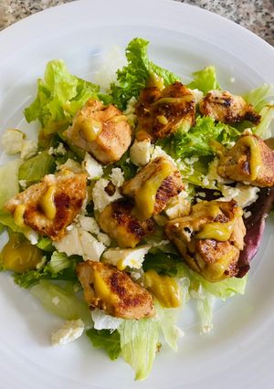 A picture of Chicken salad.