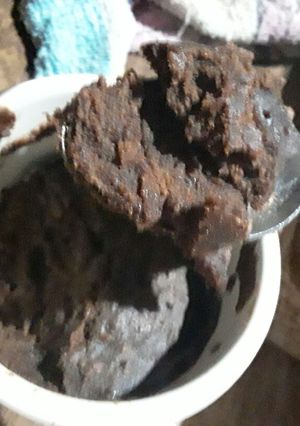 Una foto de Torta en taza